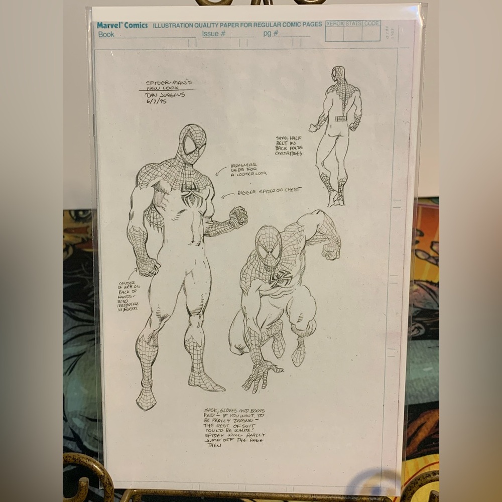 Ben Reilly: Spider-Man #1 Jurgens Sketch Cover (2022)